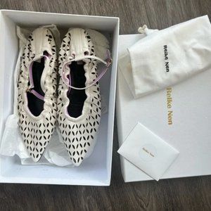 NWT REIKE NEN - LEATHER BALLERINAS